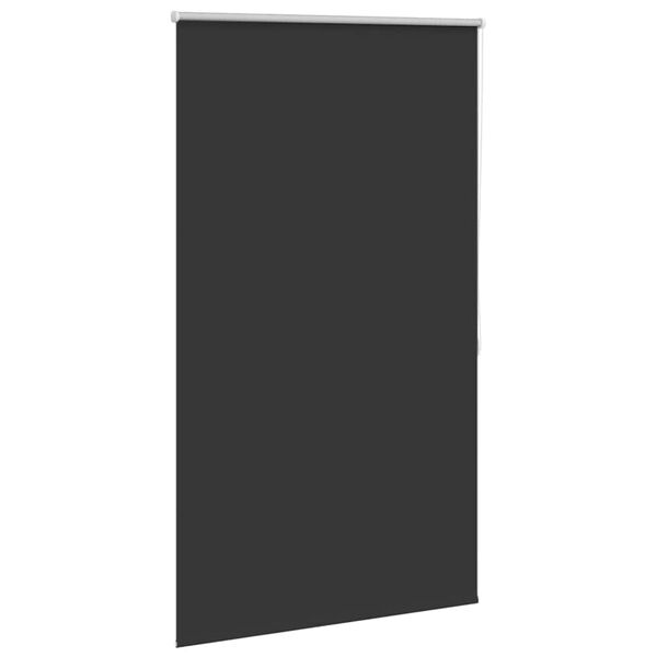 vidaXL Verdunkelungsrollo Verdunklungsrollo 80 x 175 cm schwarz