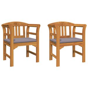 vidaXL Rosenstuhl 68,5 x 46 x 82,5 cm Massivholz Akazie Cremewei&szlig;