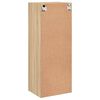 vidaXL TV-Wandschrank Sonoma-Eiche 40,5x30x102 cm Holzwerkstoff