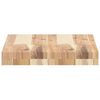 vidaXL Schweberegal 40x30x4 cm Massivholz Akazie Unbehandelt