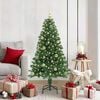 vidaXL K&uuml;nstlicher Weihnachtsbaum mit 150 LEDs mit St&auml;nder Gr&uuml;n 150 cm