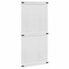 vidaXL T&uuml;r Corona Wei&szlig; 100 x 210 cm Holzwerkstoff