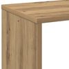 vidaXL Raumteiler-B&uuml;cherregal Artisan-Eiche 69,5x29x137,5 cm