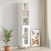 vidaXL Wandschrank Wei&szlig; 34,5x32,5x90 cm Holzwerkstoff