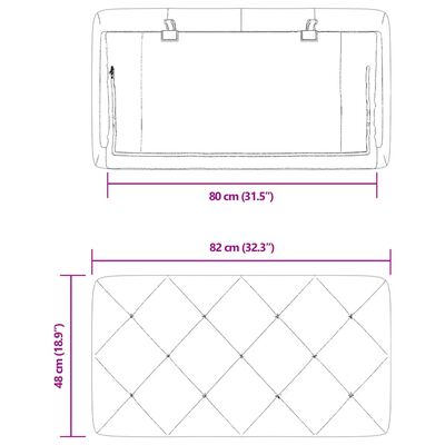 vidaXL Kopfteil-Kissen Hellgrau 80 cm Samt