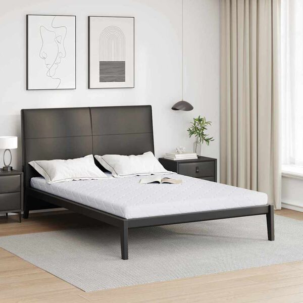 vidaXL Matratze Wei&szlig; 140 x 200 cm Jacquard-Stoff