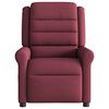 vidaXL Relaxsessel Weinrot Stoff