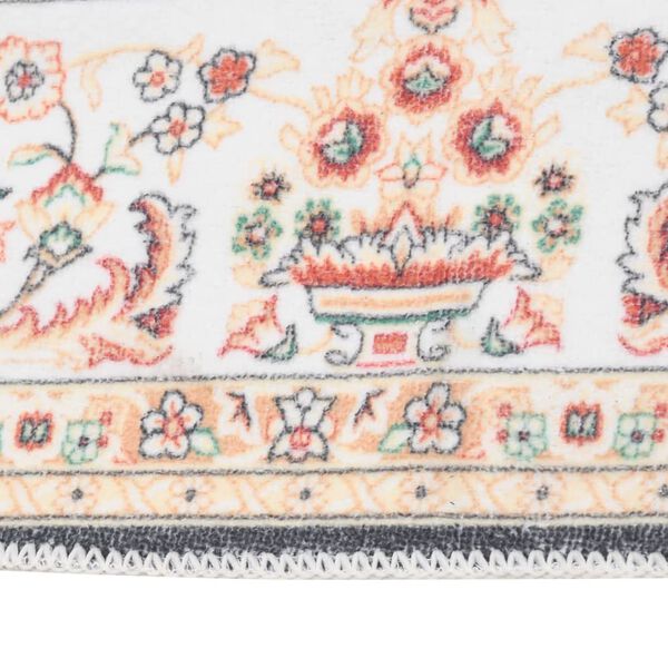 vidaXL Teppich Bedruckt Waschbar Faltbar Bunt 120x170 cm Polyester