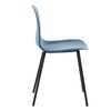 Venture Home Esszimmerst&uuml;hle 2 Stk. Arctic Kunststoff Schwarz und Blau