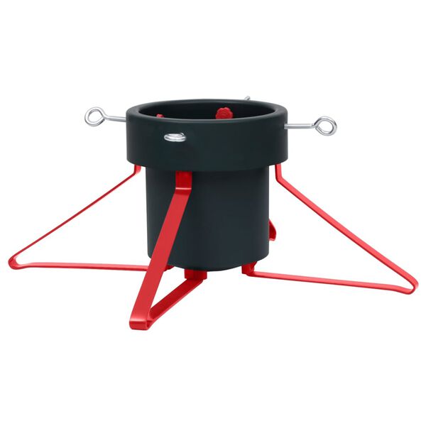 vidaXL Christbaumst&auml;nder Gr&uuml;n und Rot 46x46x19 cm