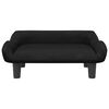 vidaXL Hundebett Schwarz 70x40x24 cm Samt