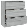 vidaXL Sideboard Grau Sonoma 60x30x70 cm Holzwerkstoff