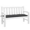vidaXL Gartenbank-Auflage Melange Anthrazit 120x50x7 cm Stoff