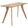 vidaXL Esstisch 120 x 58 x 76 cm Massivholz Akazie