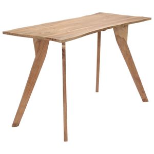 vidaXL Esstisch 120 x 58 x 76 cm Massivholz Akazie