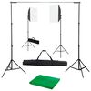 vidaXL Fotostudio-Set mit Softboxen und Hintergrundsystem