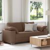 vidaXL Sofa Braun 180 x 77 x 82 cm Stoff