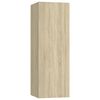 vidaXL 10-tlg. TV-Schrank-Set Sonoma-Eiche Holzwerkstoff