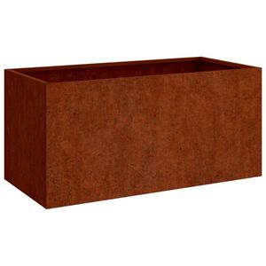vidaXL Pflanzk&uuml;bel 62x40x39 cm Cortenstahl