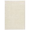 vidaXL Teppich ISTAN Hochflor Gl&auml;nzend Creme 140x200 cm