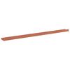vidaXL Wandregal mit Regal 2 pcs Rot 115 x 9 x 3 cm Holzwerkstoff