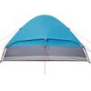 vidaXL Kuppel-Campingzelt 4 Personen Blau Wasserdicht