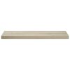 vidaXL Schweberegal Eiche-Optik 80x23,5x3,8 cm MDF