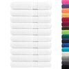 vidaXL Premium Handt&uuml;cher SOLUND 10 Stk. Wei&szlig; 100x200 cm 600 g/m&sup2;
