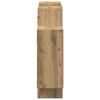 vidaXL Wandregal Artisan-Eiche 159x18x65 cm Holzwerkstoff