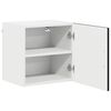 vidaXL K&uuml;chenschrank Kalmar Schwarz 40 x 31 x 40 cm Holzwerkstoff