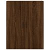 vidaXL Wandschrank Braun Eichen-Optik 69,5x34x90 cm
