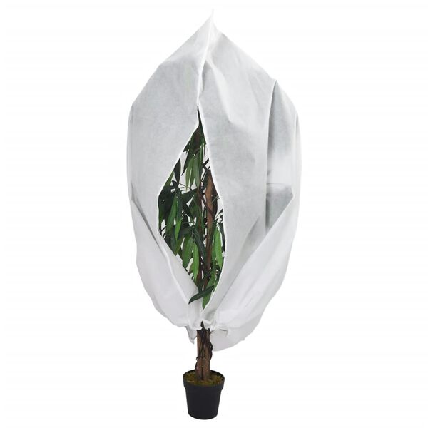 vidaXL Wintervlies mit Rei&szlig;verschluss 2 Stk. 70 g/m&sup2; 1,55x1,55 m