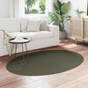 vidaXL Teppich HUARTE Waldgr&uuml;n 170 x 120 cm 100 %Polyester