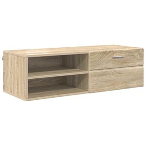 vidaXL Holzschrank 100,5 x 39 x 30 cm Sonoma-Eiche Holzwerkstoff