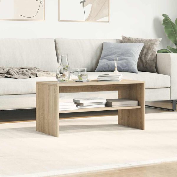 vidaXL TV-Schrank Sonoma-Eiche 80x40x40 cm Holzwerkstoff