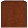 vidaXL Pflanzk&uuml;bel 80x80x80 cm Cortenstahl