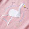 Kinder-Langarmshirt Hellrosa 104