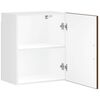 vidaXL K&uuml;chen-H&auml;ngeschrank Porto Braun Eichen-Optik Holzwerkstoff