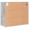 vidaXL Schuhschrank Betongrau 77,5 x 30 x 67 cm Holzwerkstoff