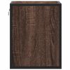 vidaXL Wand-Nachttisch Braun Eichen-Optik 40x31x39,5 cm