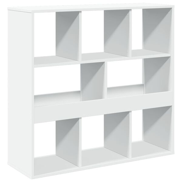 vidaXL B&uuml;cherregal/Raumteiler Wei&szlig; 100x33x94,5 cm