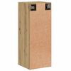 vidaXL Wandschrank Artisan-Eiche 34,5x34x90 cm Holzwerkstoff