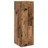 vidaXL Wandmontierter Badezimmerschrank Altholz 33 x 34,5 x 100 cm
