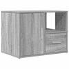 vidaXL Eckregal Grau Sonoma 160x40x45 cm Holzwerkstoff