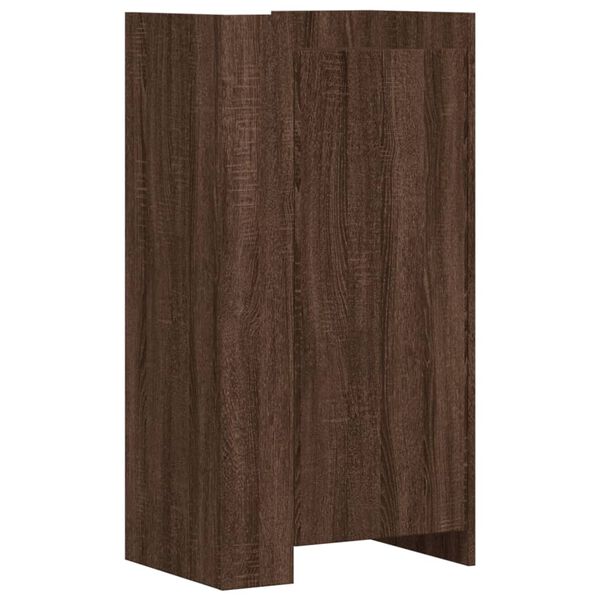 vidaXL Schuhschrank Braun Eichen-Optik 52x37,5x100 cm Holzwerkstoff