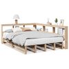 vidaXL Massivholzbett mit Regal ohne Matratze 160x200 cm Kiefer
