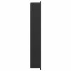 vidaXL Duschnische Schwarz 60 x 20 x 9,5 cm Edelstahl