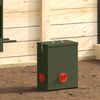 vidaXL H&uuml;hnerf&uuml;tterer 2 pcs Olive Gr&uuml;n 32,5 x 20,5 x 43 cm