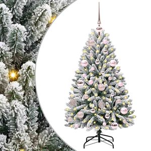 vidaXL K&uuml;nstlicher Weihnachtsbaum 120 cm 150 LEDs Warmes Wei&szlig;