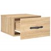 vidaXL Wand-Nachttisch Sonoma-Eiche 35x35x20 cm